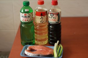 salmon teriyaki ingredients