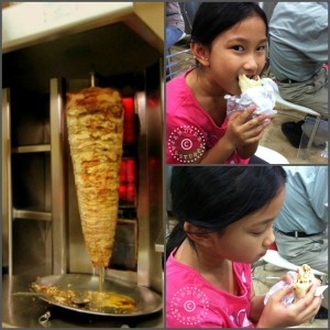 Pristine loves shawarma